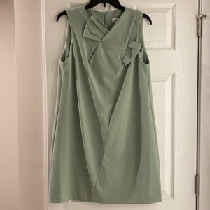 Calvin Klein Green bow dress.